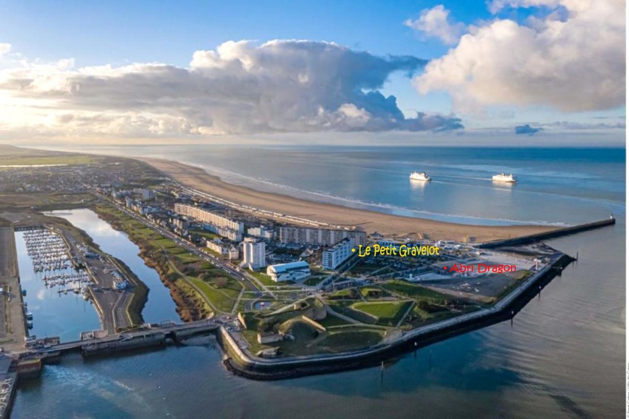 Studio Plage, Vue Mer Et Dragon, Garage Pour Moto Calais Bagian luar foto