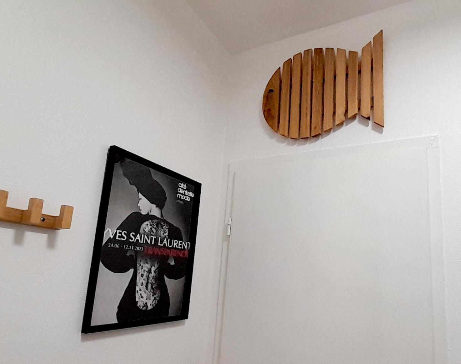 Studio Plage, Vue Mer Et Dragon, Garage Pour Moto Calais Bagian luar foto